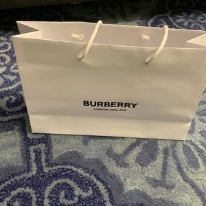 Burberry gift bag